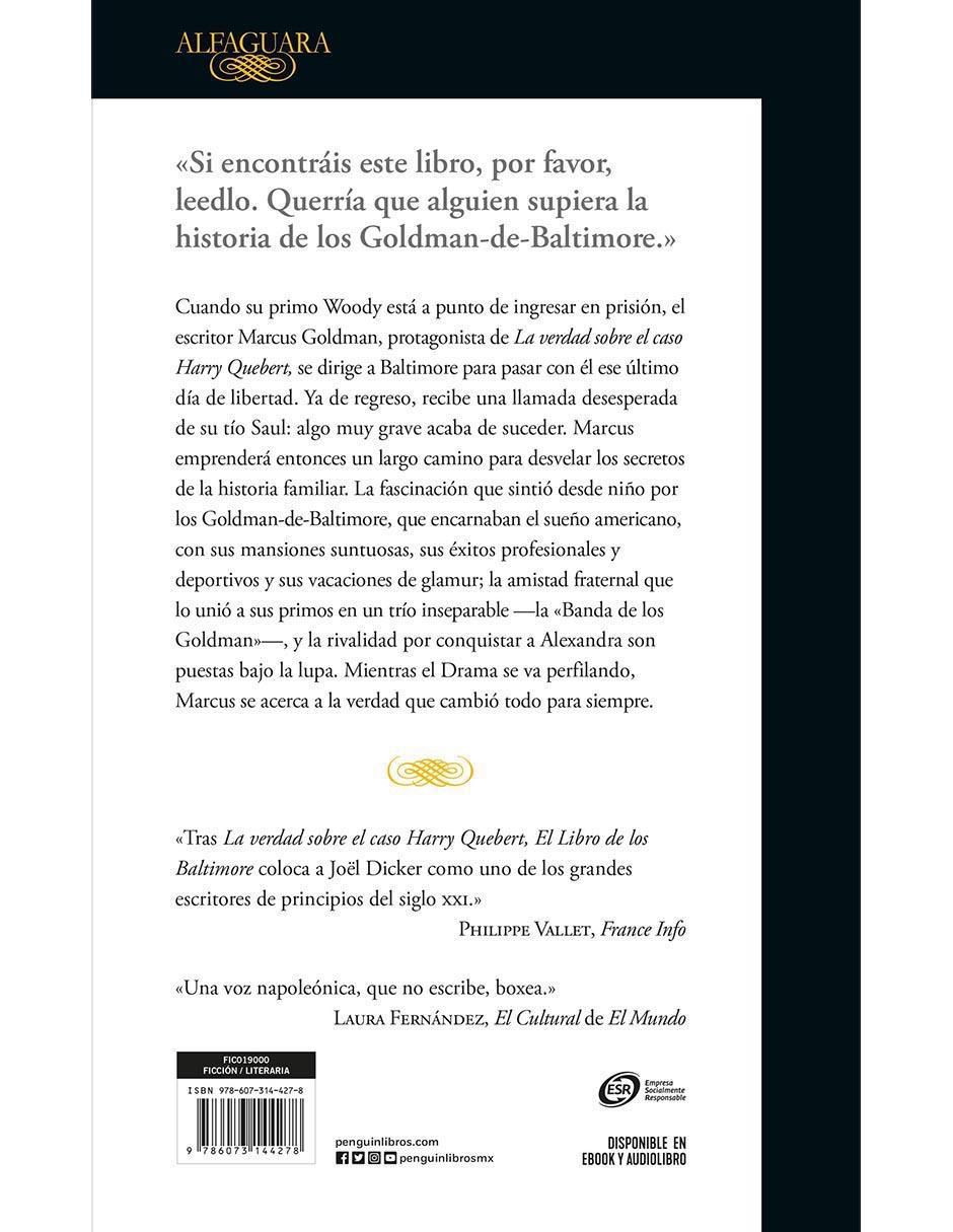 El libro de los Baltimore de Joel Dicker 2