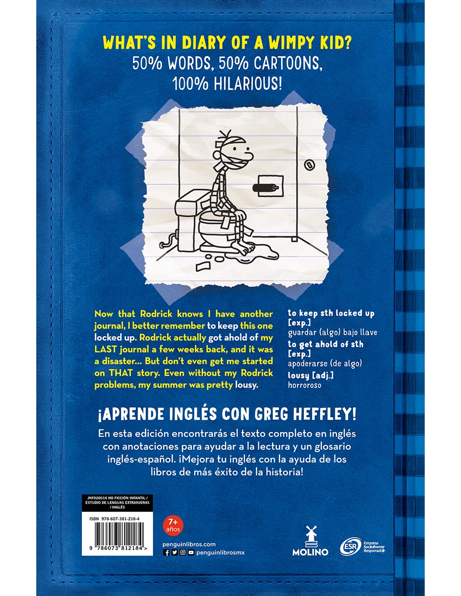Libro Diario de greg 2: english learner edition de Jeff Kinney 2