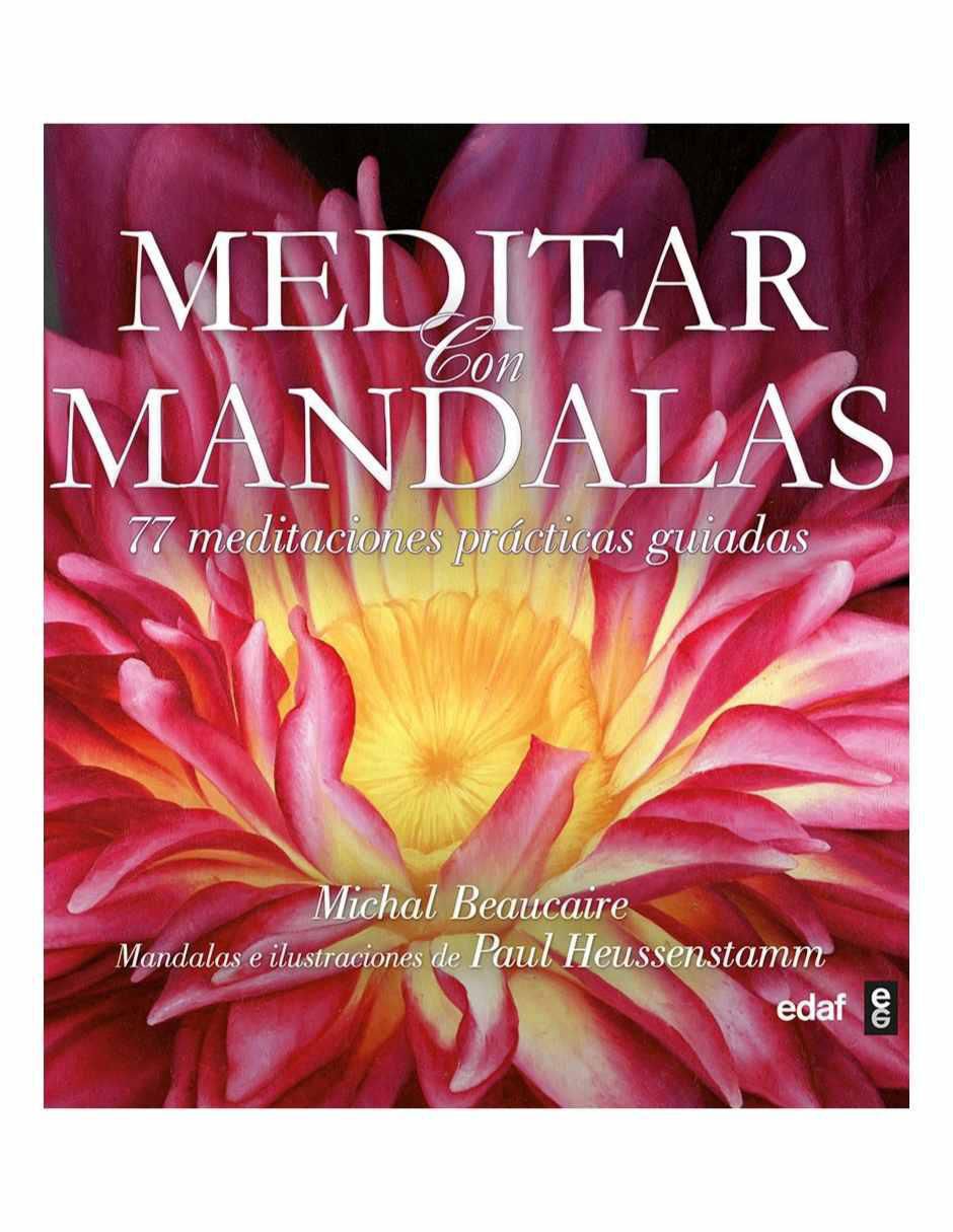 Libro Meditar con mandalas de Michal Beaucaire