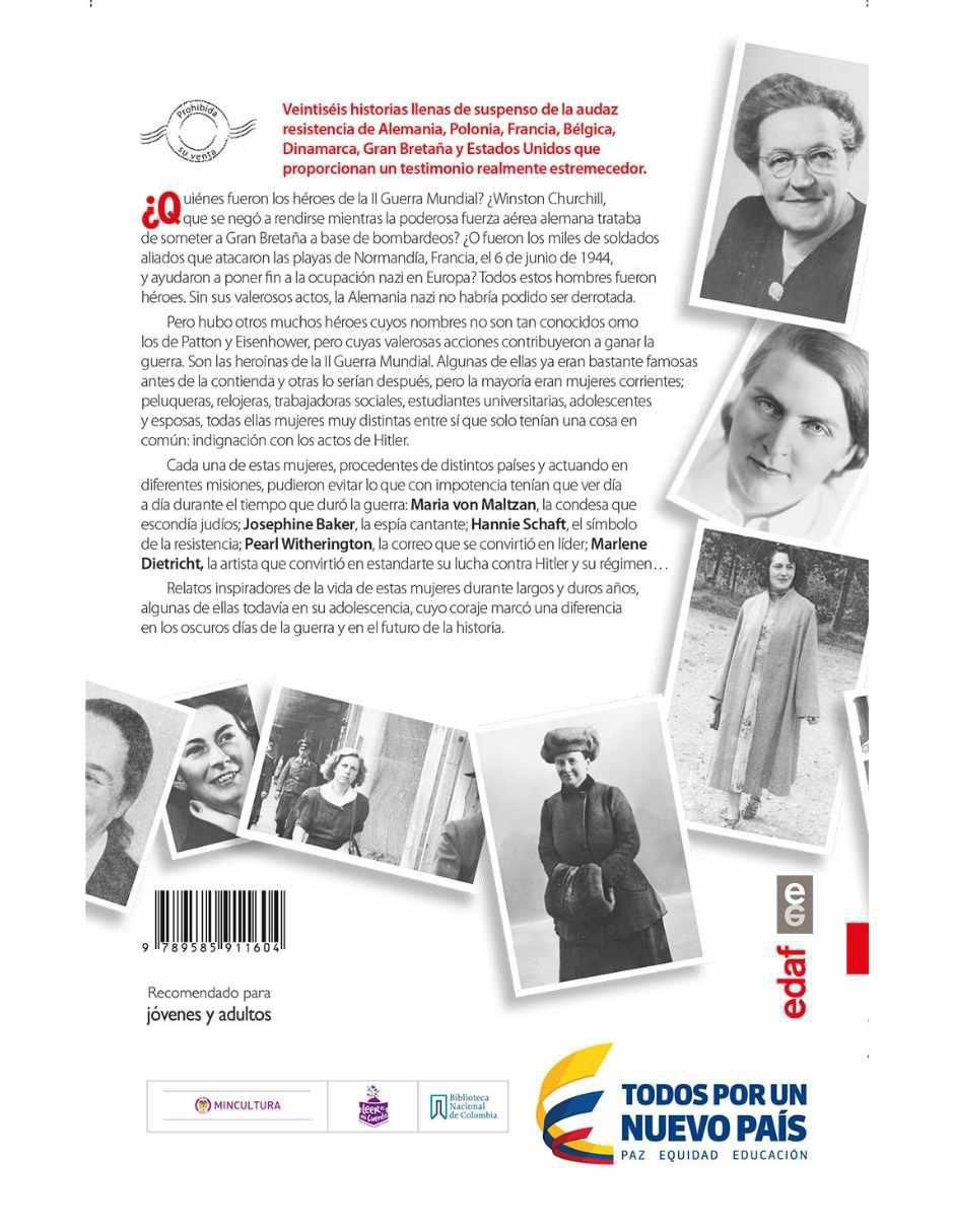 Libro Heroínas de la Segunda Guerra Mundial de Kathryn J. Atwood 2