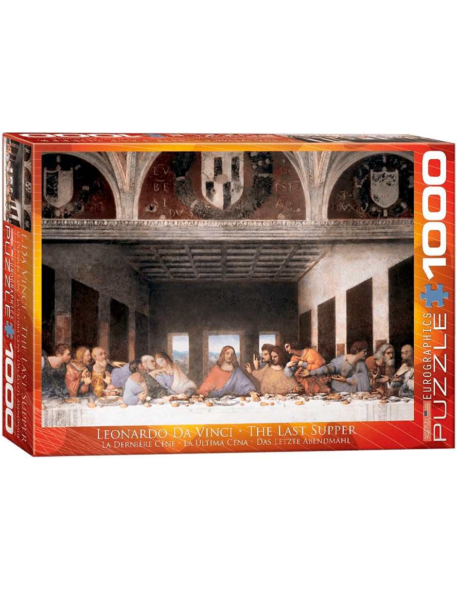Rompecabezas Da Vinci: La Cena Leonardo Eurographics 1000 piezas | Liverpool.com.mx