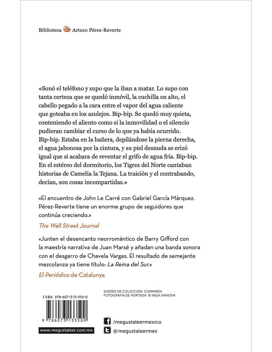 Libro La reina del sur de Arturo Pérez Reverte 2