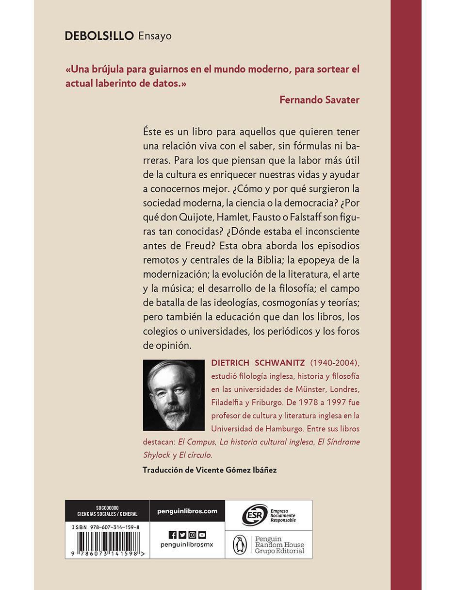 Libro La cultura de Dietrich Schwanitz 2