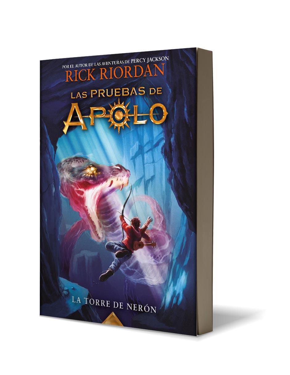 Libro Torre de Nerón Las Pruebas de Apolo de Rick Riordan 3