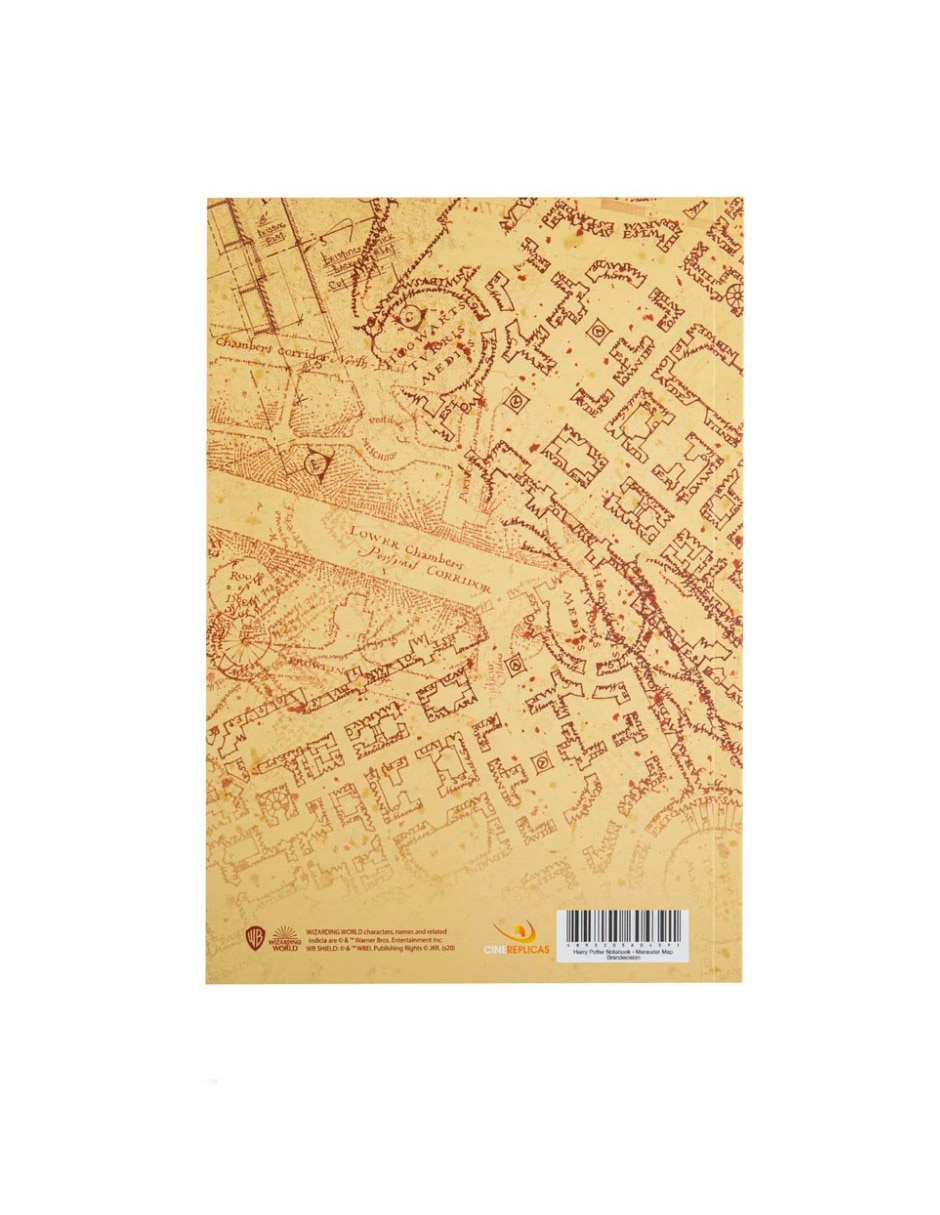 Libreta Harry Potter hoja rayada 3