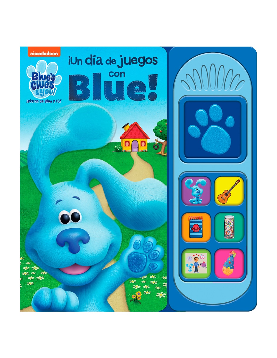 Libro ¡Un día de juegos con blue! de Varios