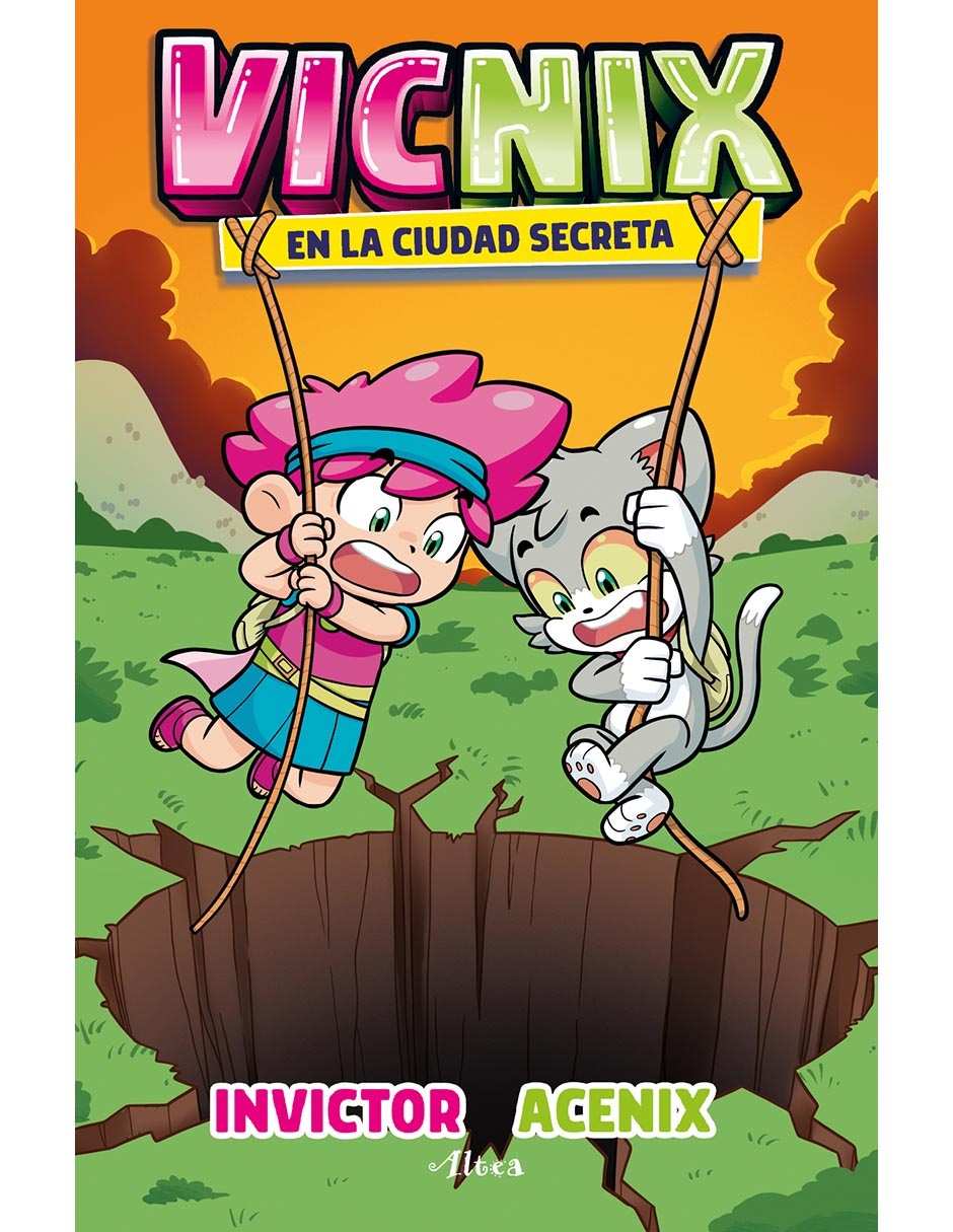 Libro Vicnix en la ciudad secreta de Invictor & Acenix