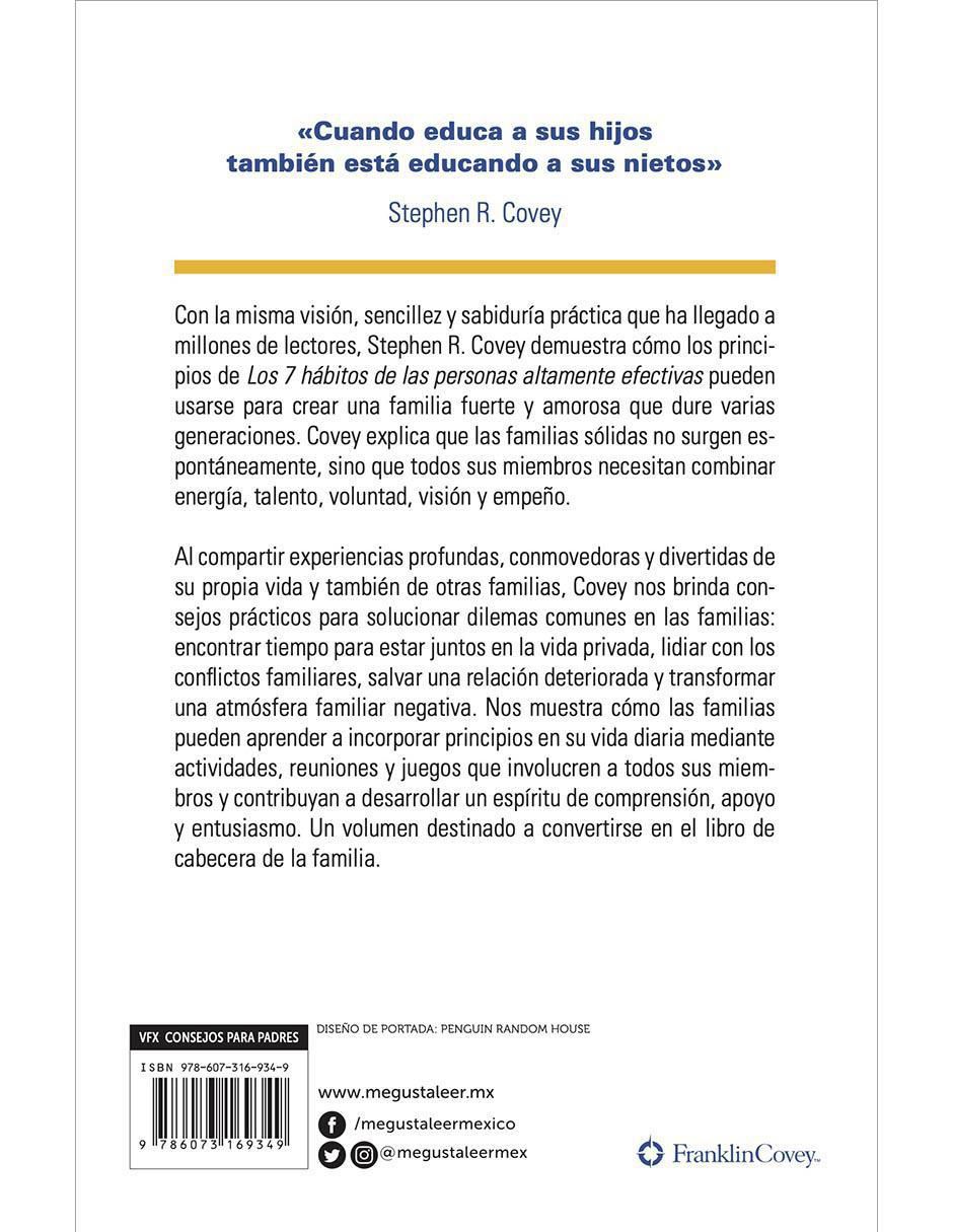Libro 7 hábitos de las familias altamente efectivas de Stephen Covey 2