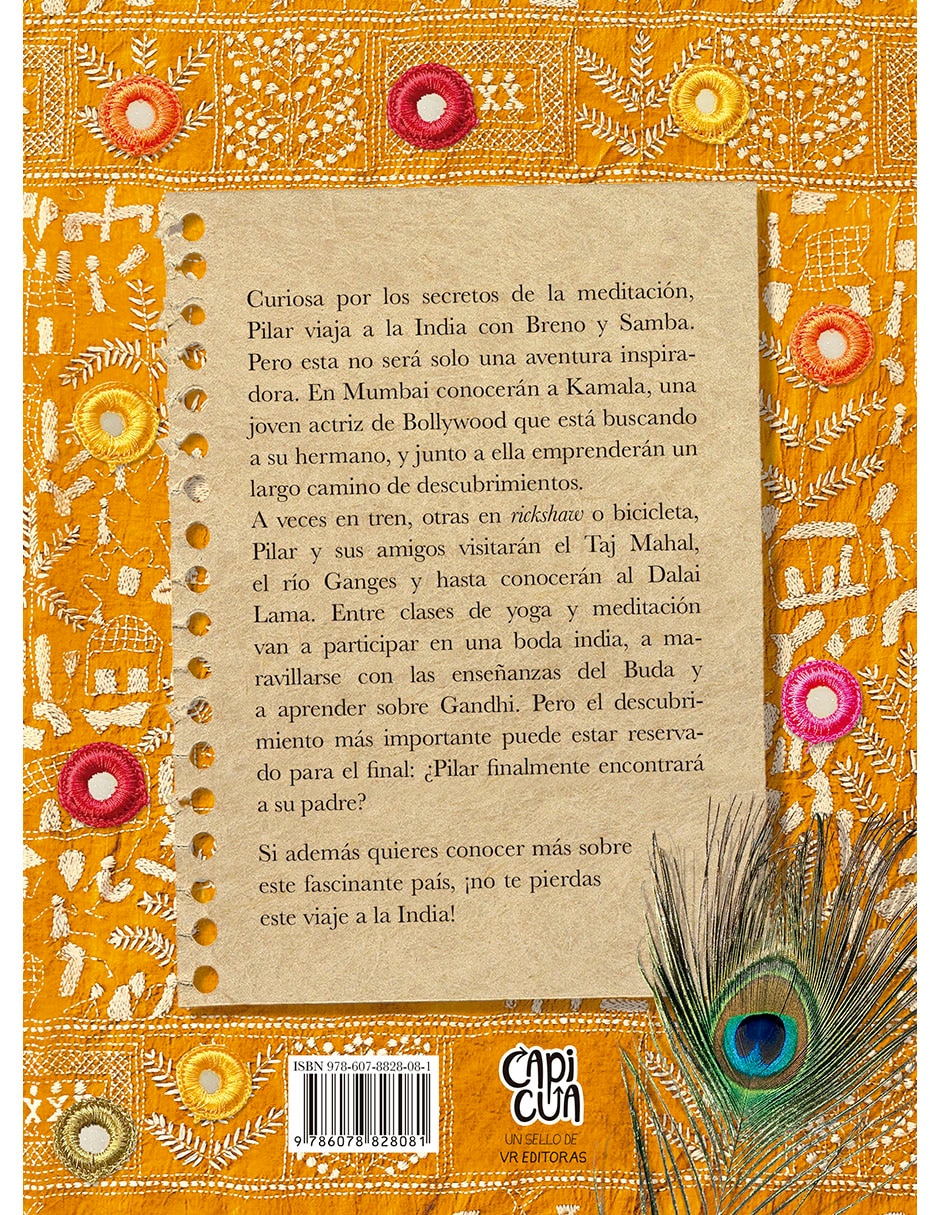 Libro El diario de pilar en india de Flavia Lins E Silva 2