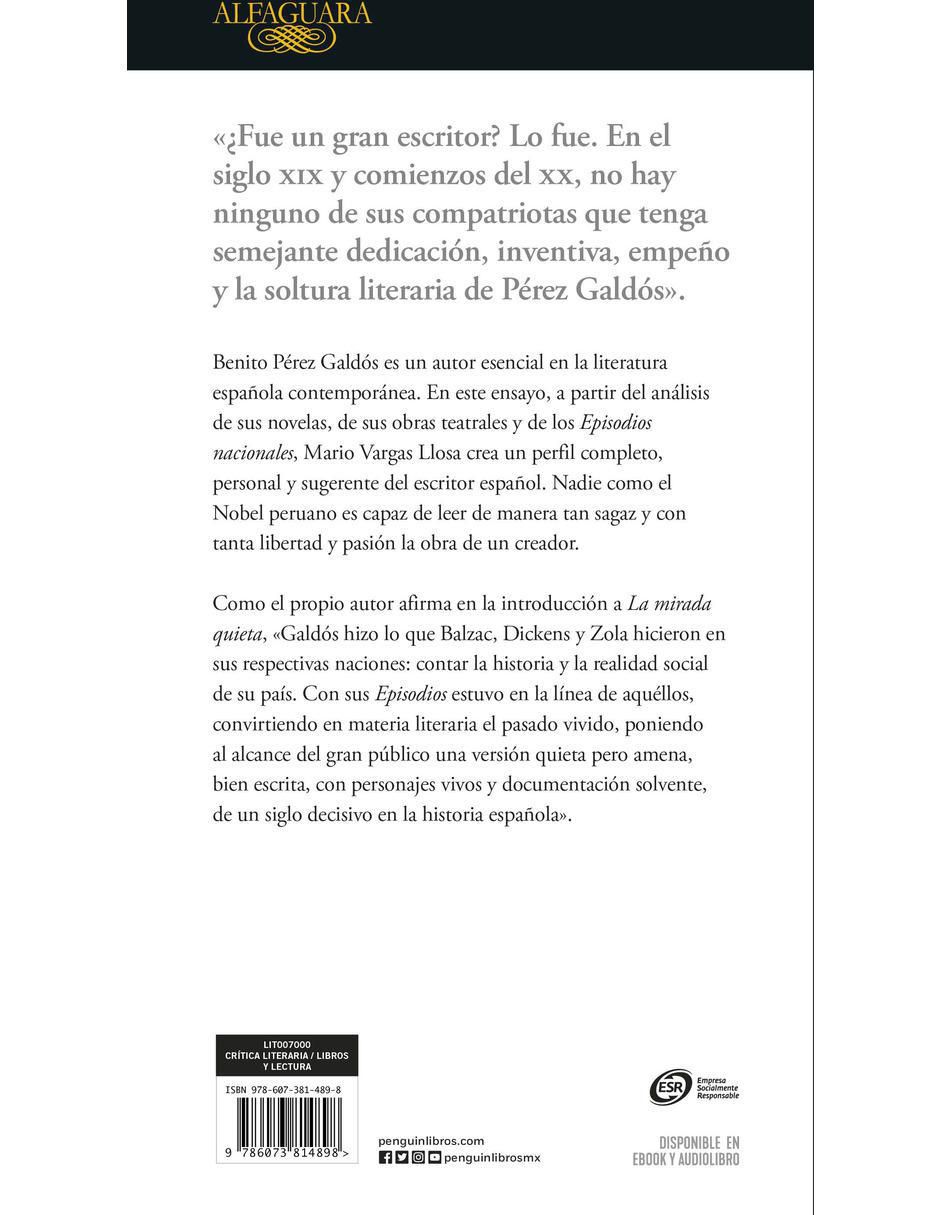 Libro La mirada quieta de Mario Vargas LLosa 2