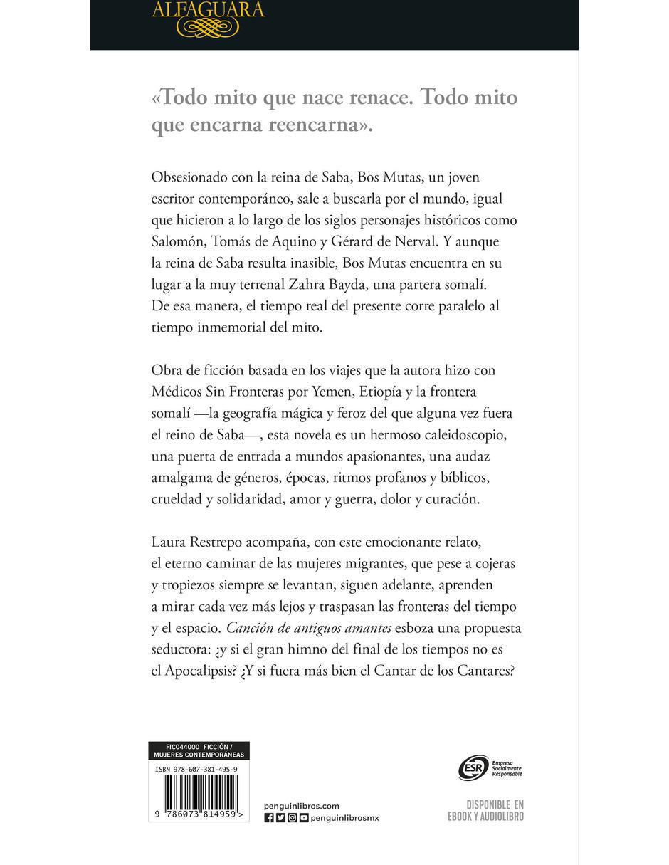 Libro Canción de antiguos amantes de Laura Restrepo 2