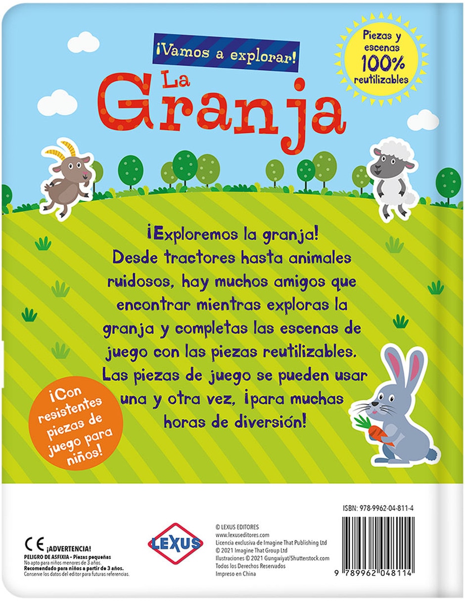 Libro Vamos a explorar la granja de 2