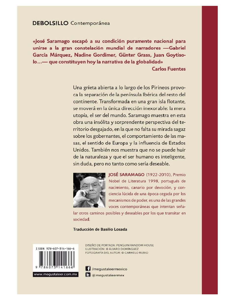 Libro La balsa de piedra de José Saramago 3