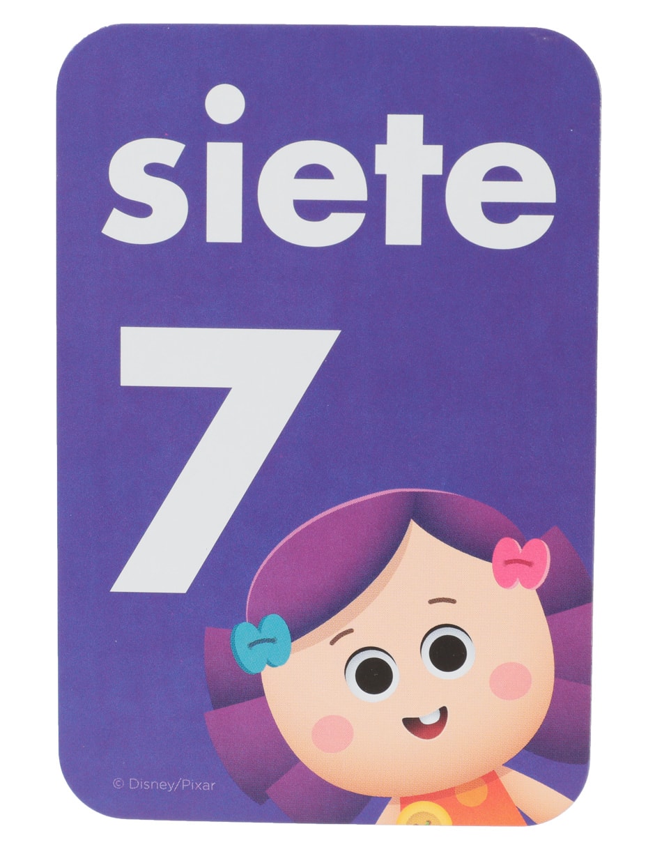 Tarjetas educativas números y colores