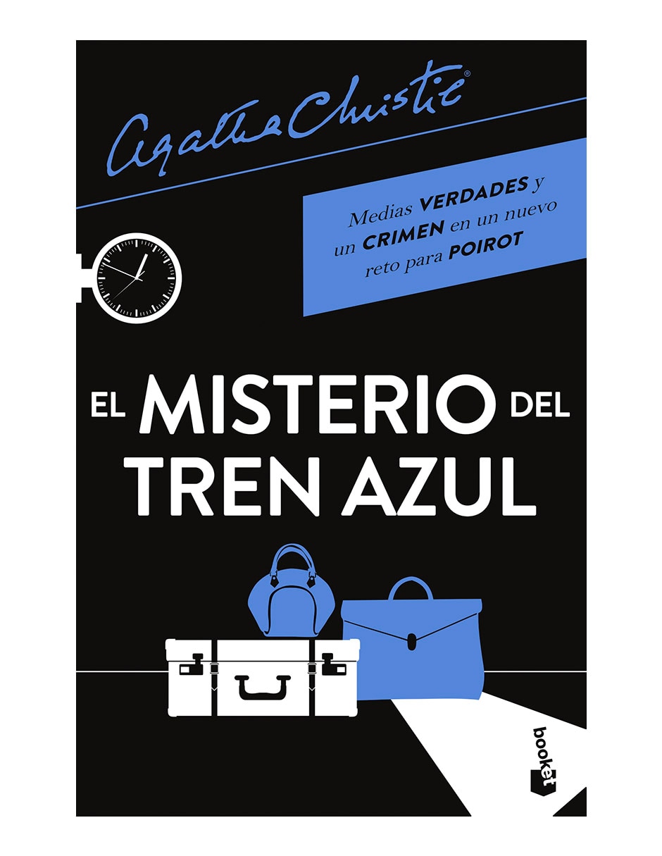 Libro El misterio del tren azul de Agatha Christie