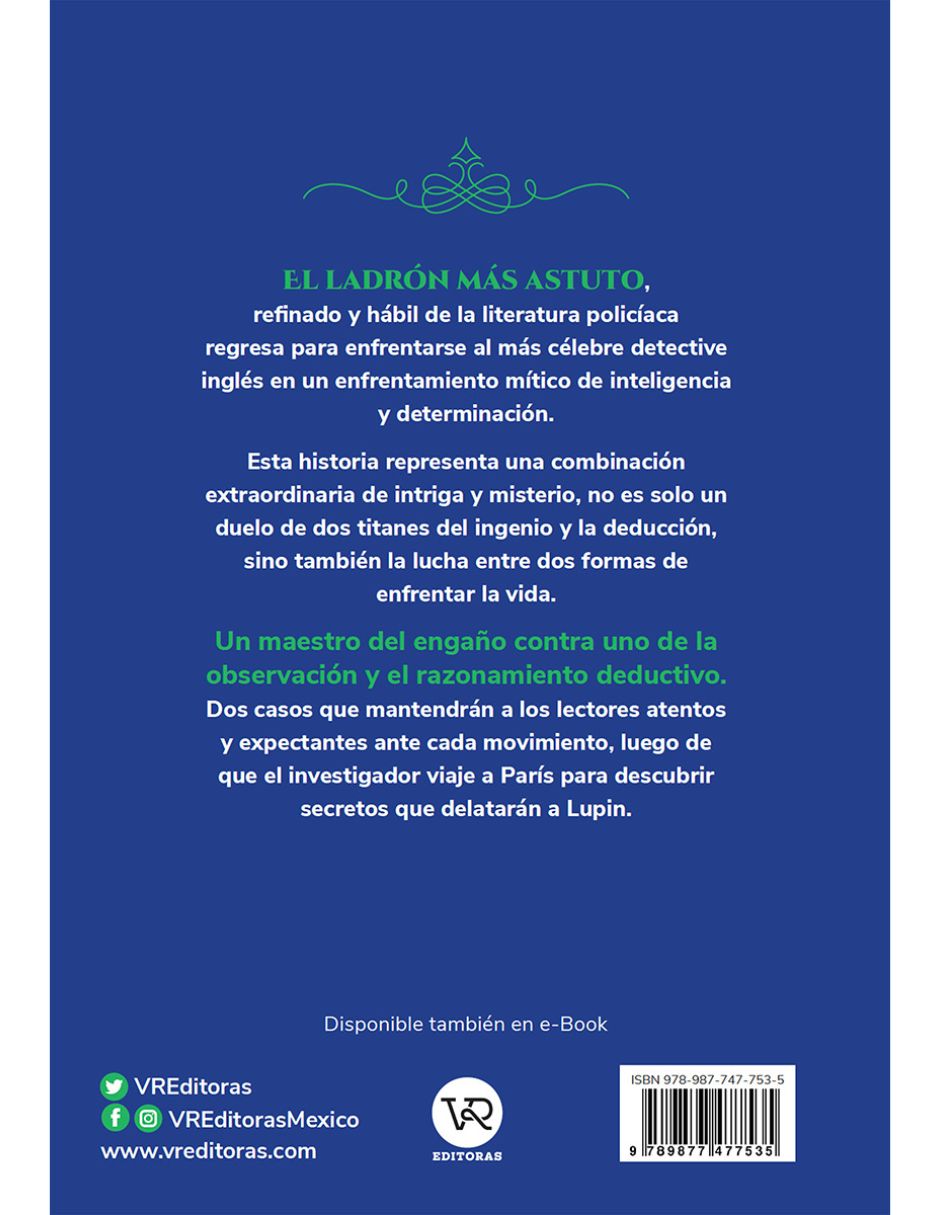 Libro Arsène Lupin: Contra Herlock Sholmès de Maurice eblanc 2