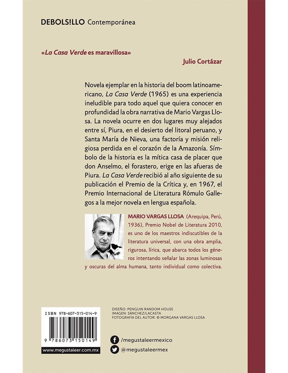 Libro La casa verde de Vargas LLosa Mario 2
