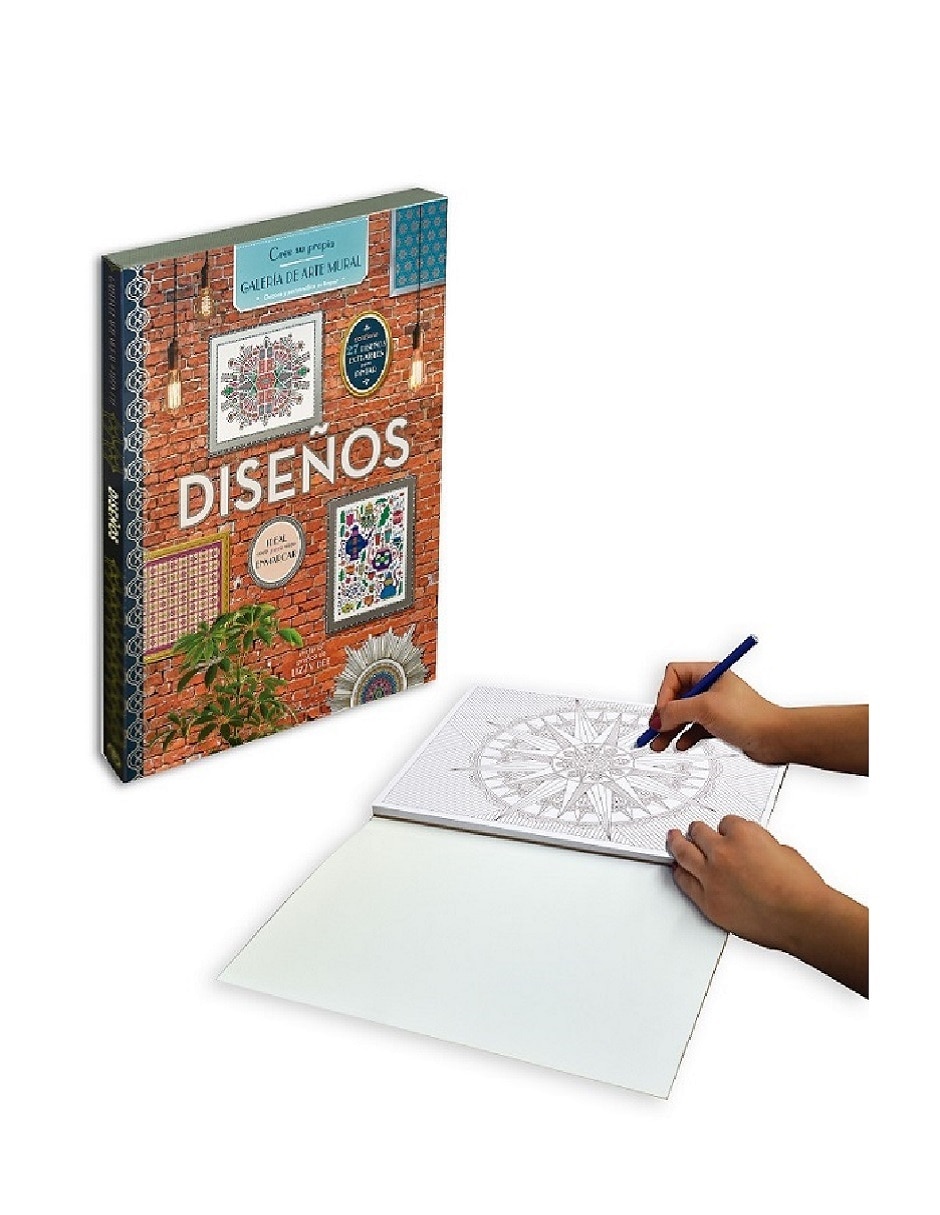 Libro para colorear: galería de arte mural de Lizzy Dee 2