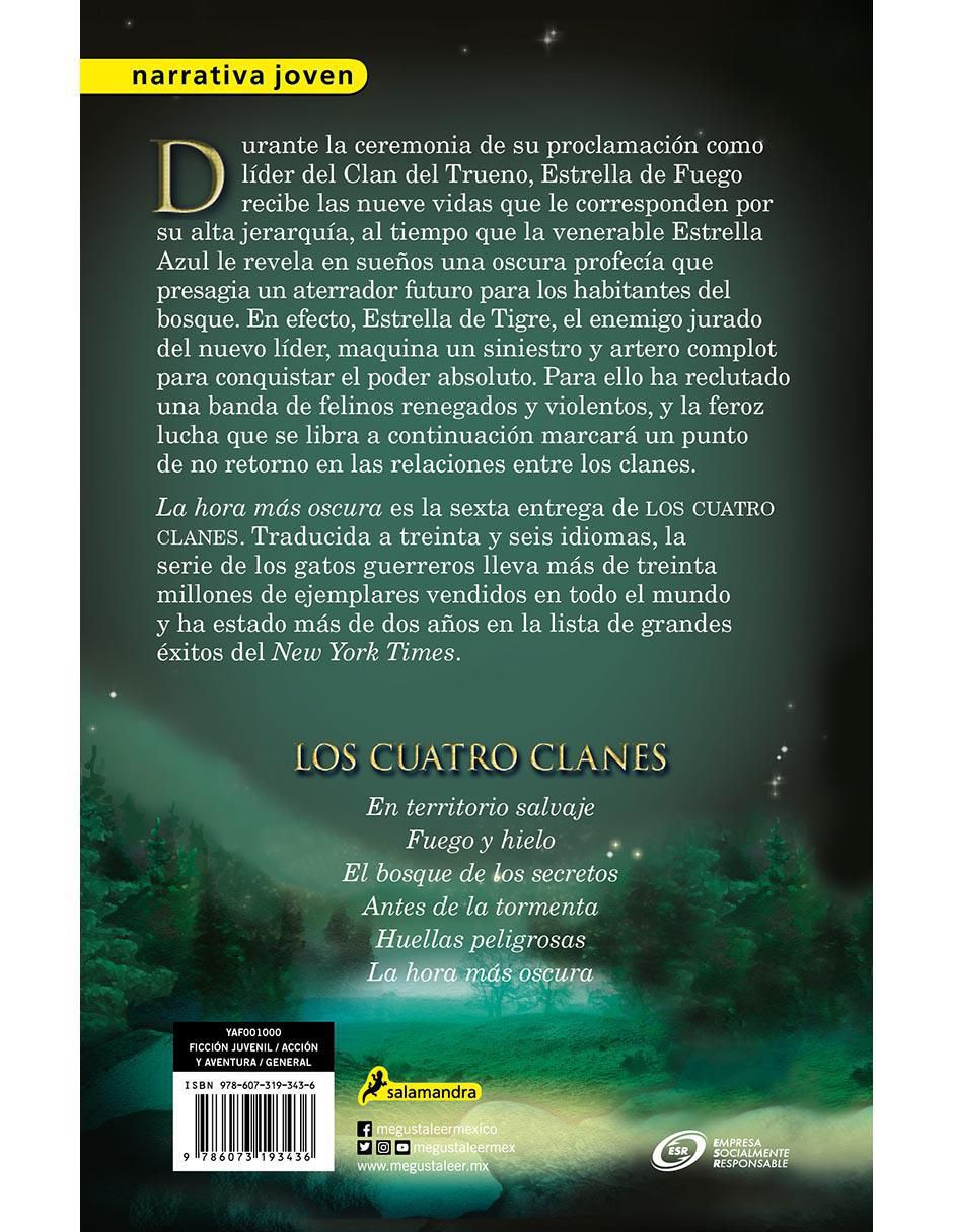 Libro Los gatos guerreros la hora más oscura de Erin Hunter 2