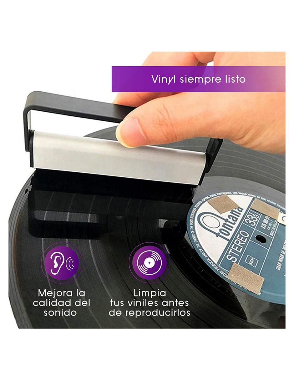 Brocha para limpiar vinil y acetato 4