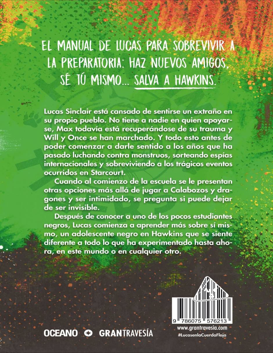 Libro Stranger things lucas en la cuerda floja de Davies, Suyi