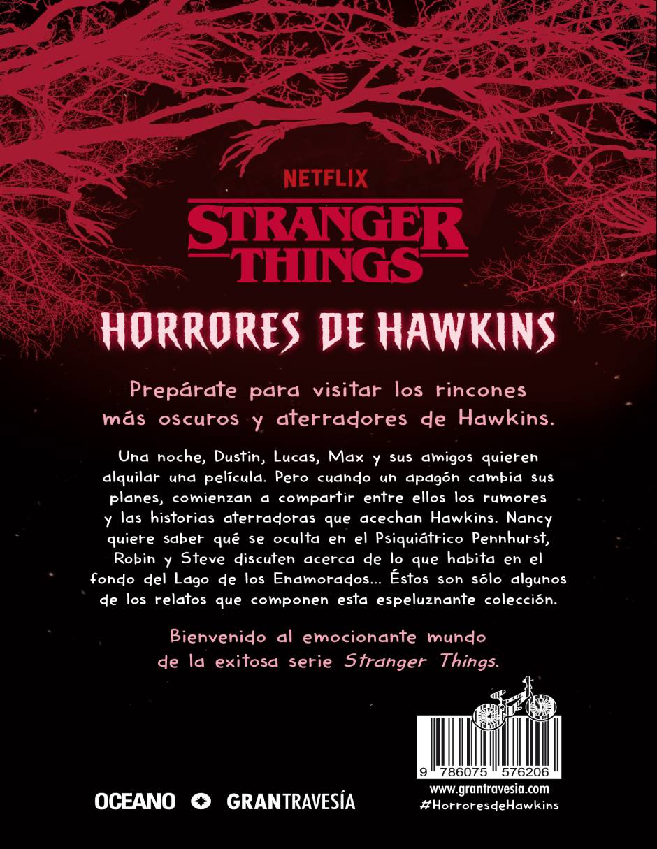Libro Stranger things horrores de hawkins: una colección de relatos escalofriantes de Matthew J. Gilbert