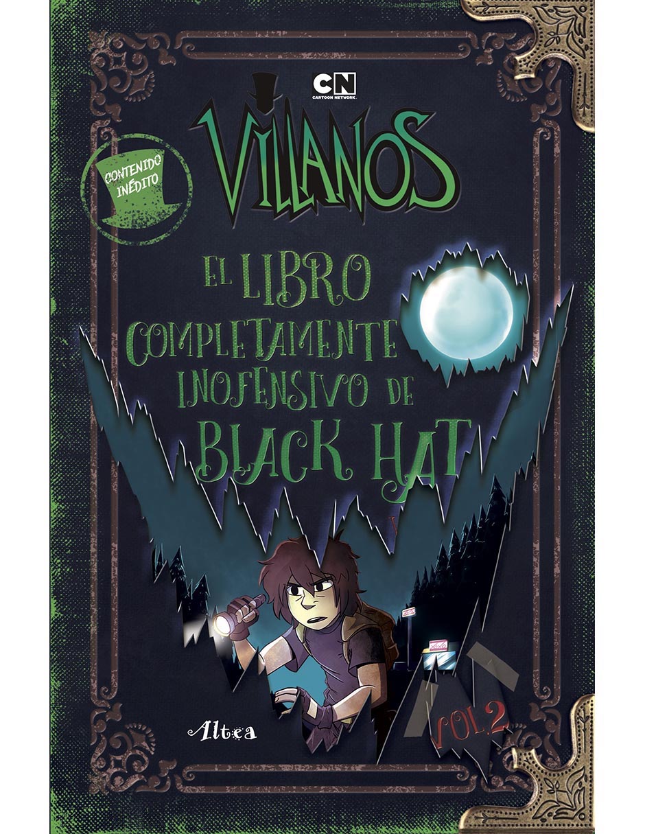 Villanos. libro completamente inofensivo de black hat volumen 2 de Cartoon Network, Alan Ituriel