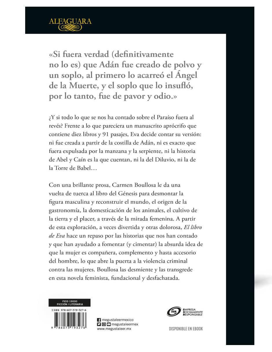 El libro de eva de Boullosa, Carmen 3