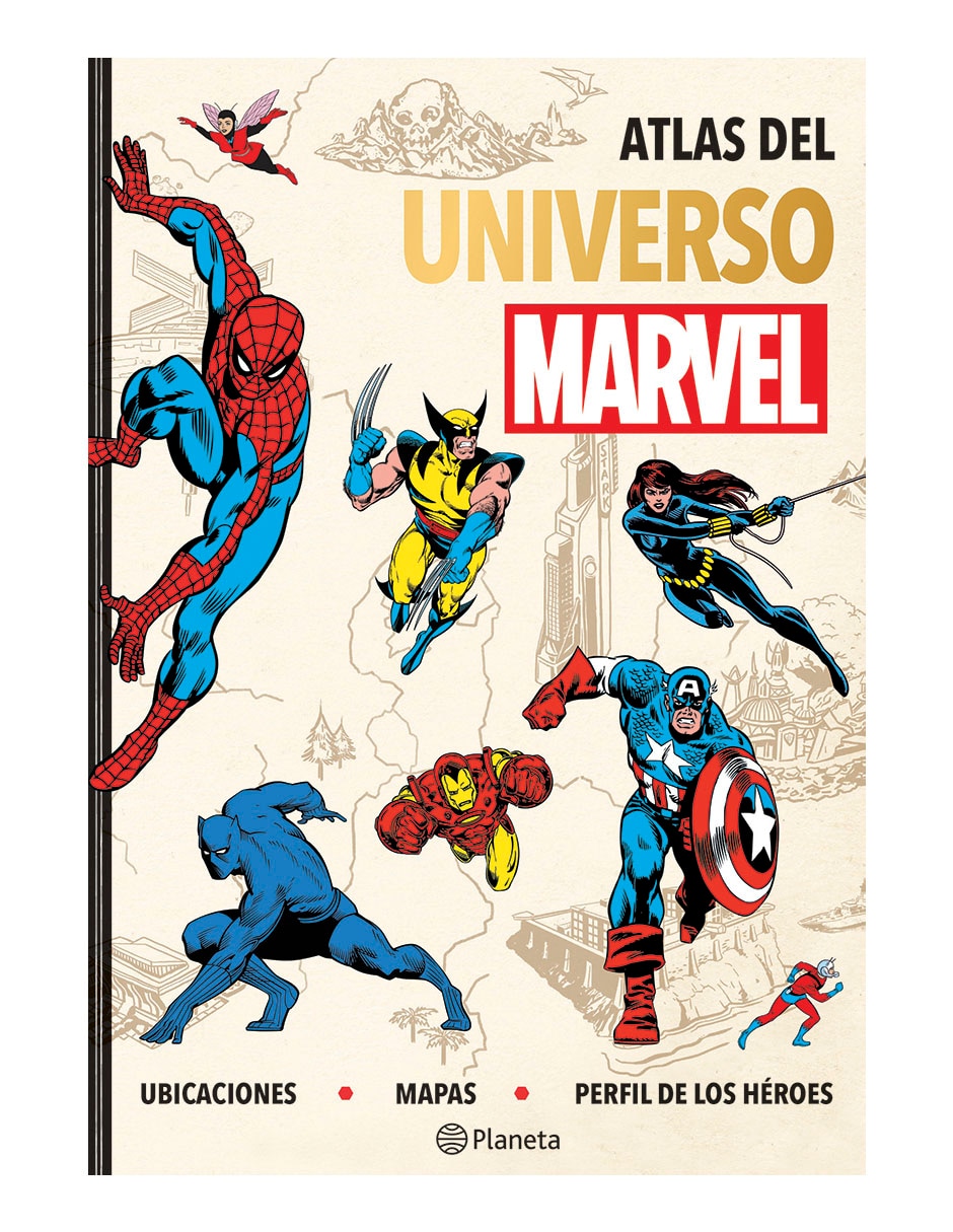 Libro Atlas del universo marvel de Marvel Libro Atlas del universo marvel de Marvel