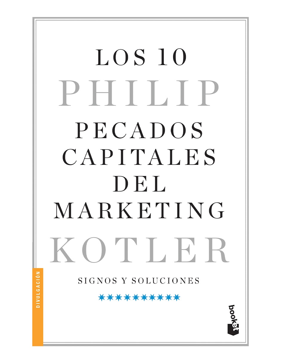 Libro Los 10 pecados capitales del marketing de Philip Kotler