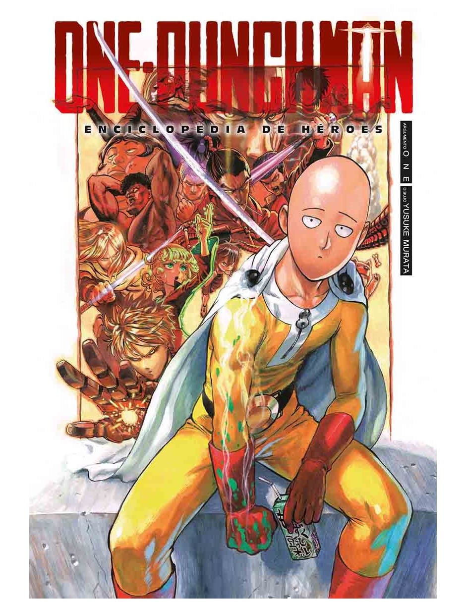 Manga One Punch Man Enciclopedia de Héroes
