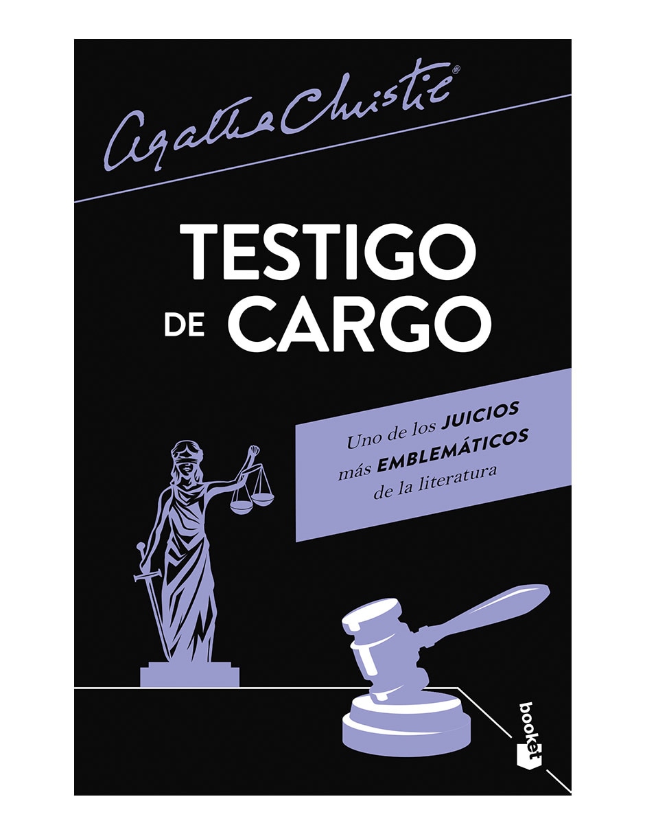 Libro Testigo de cargo de Agatha Christie