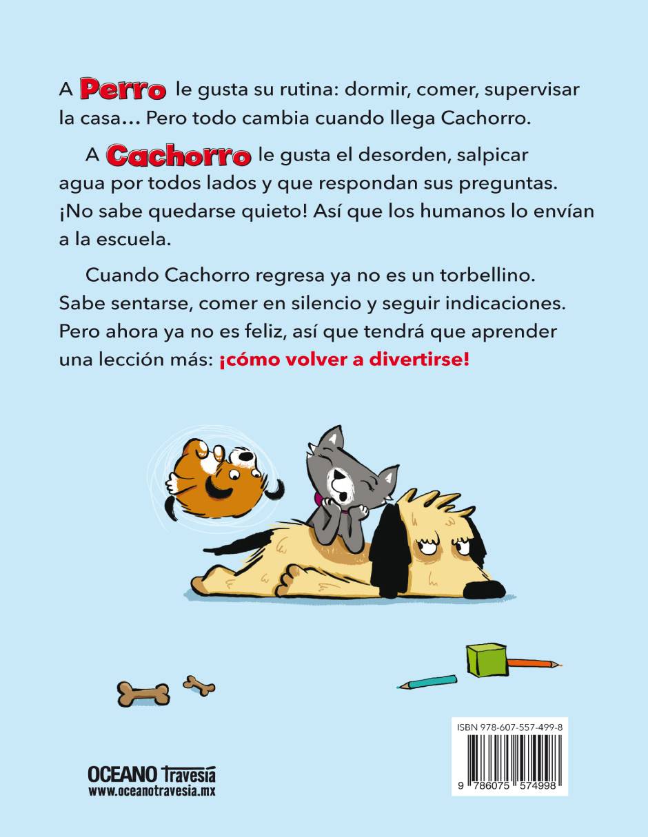 Libro Perro y cachorro de Katherine Applegate y Charlie Alder 2