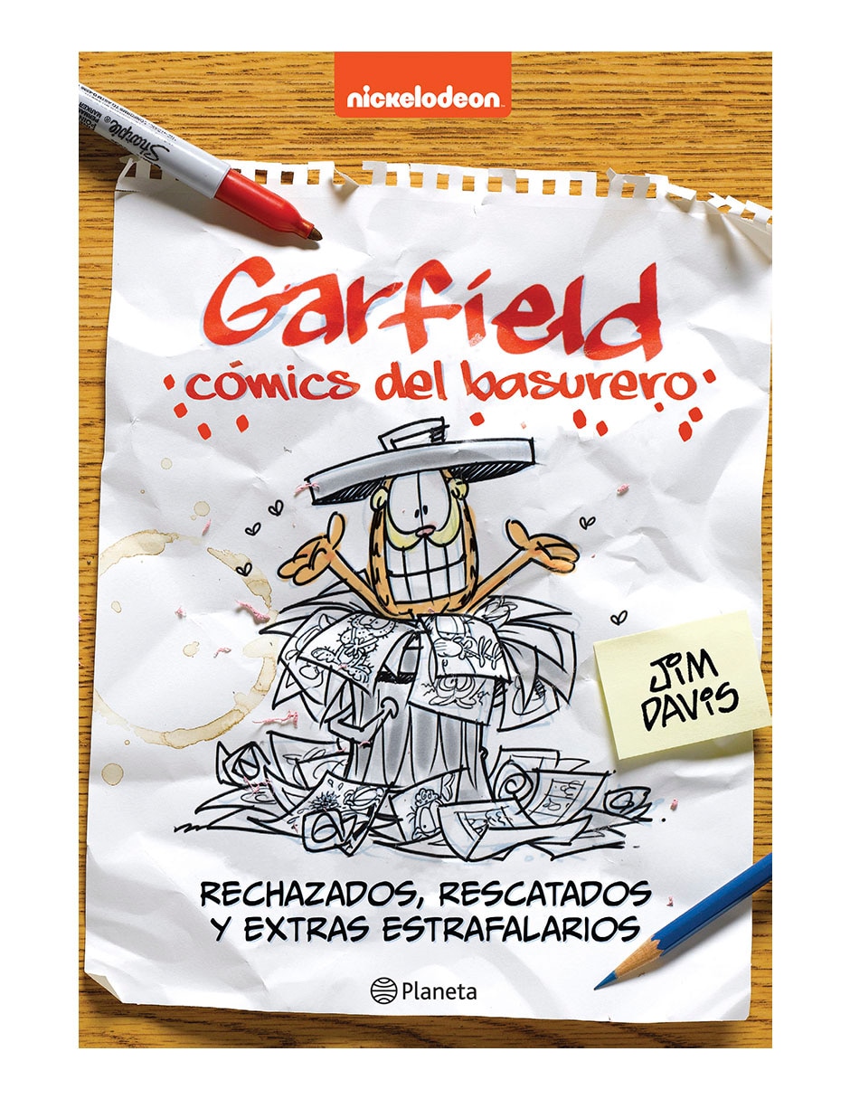 Libro Garfield: cómics del basurero de Nickelodeon