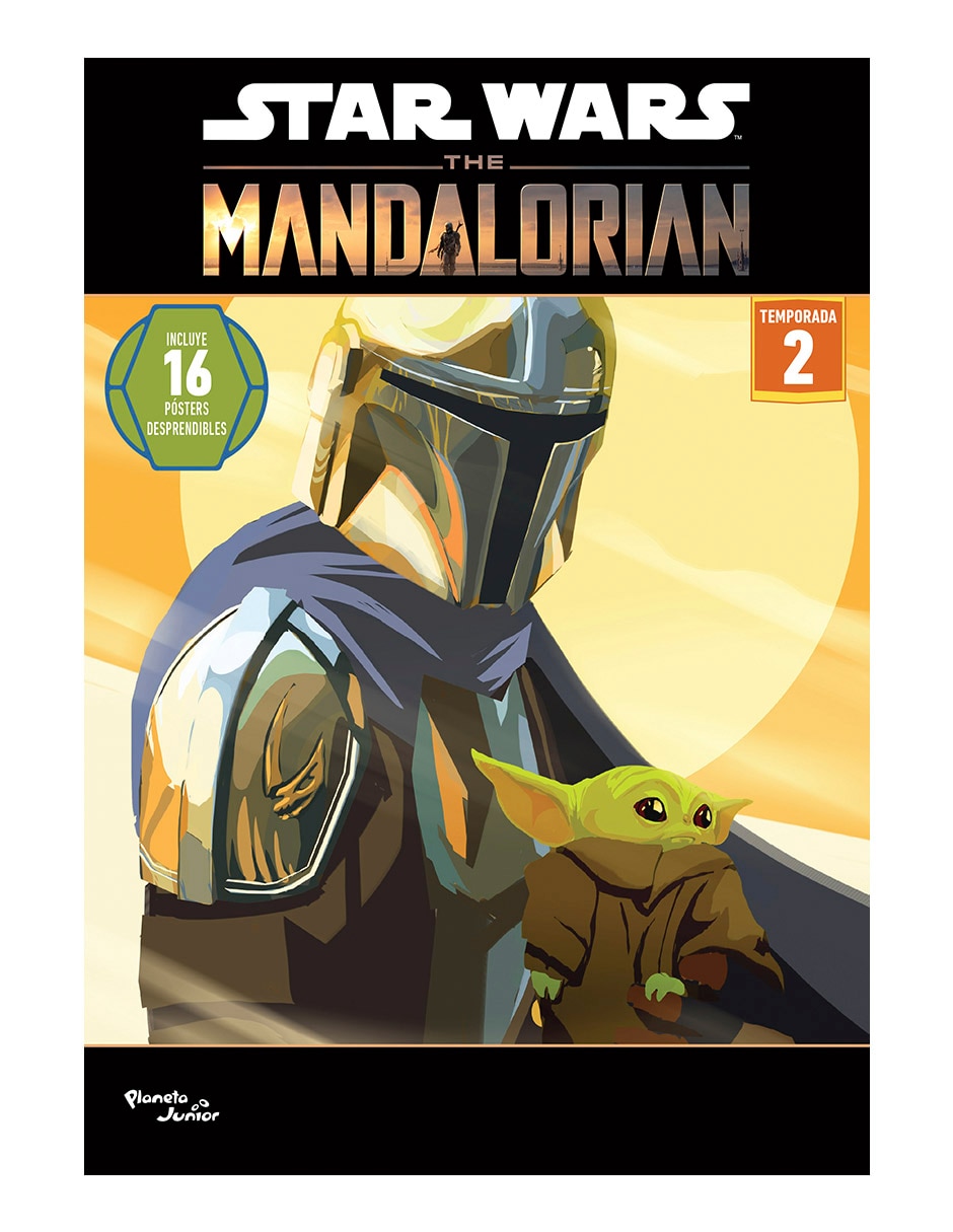 The mandalorian: libro póster temporada 2 de Lucasfilm ITD