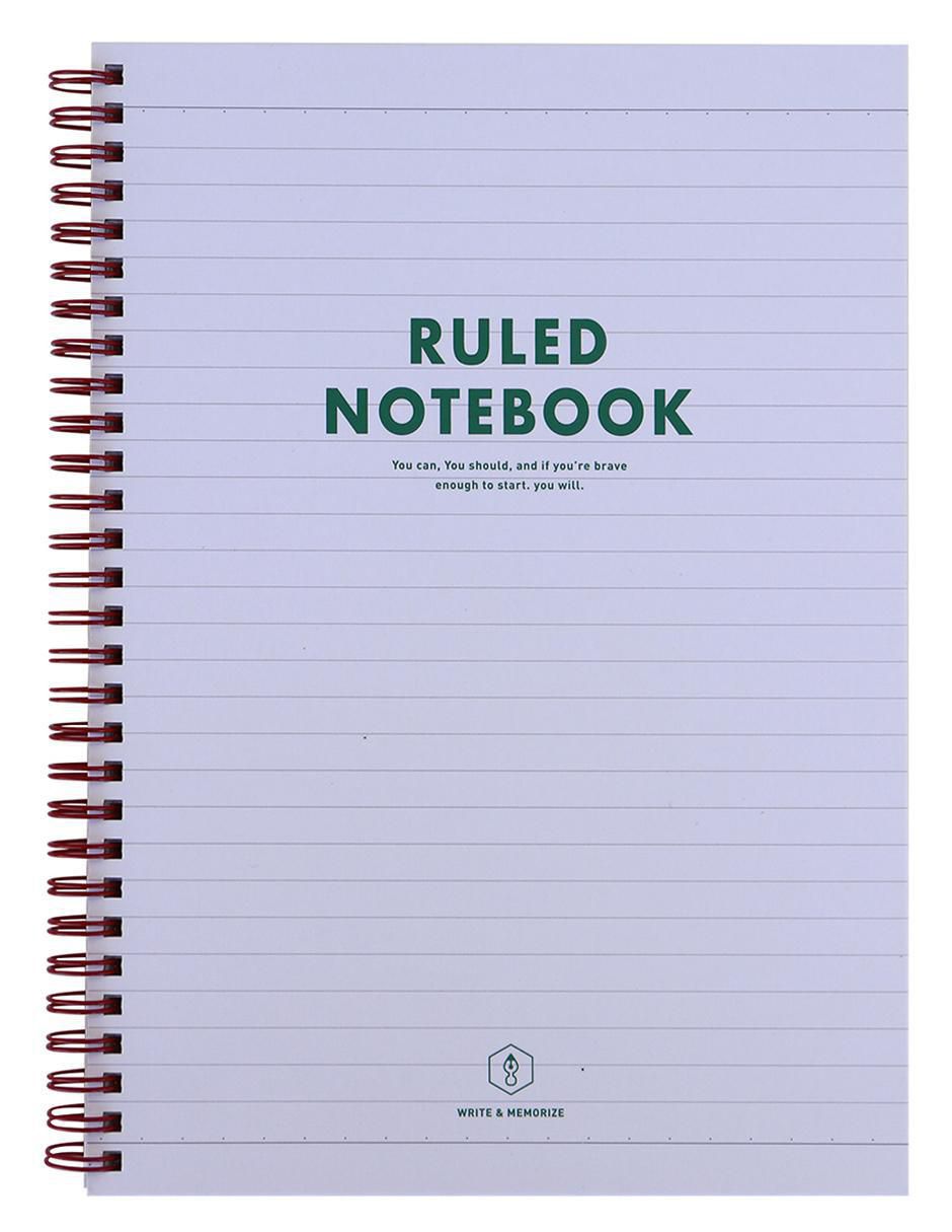 Libreta hoja rayada 2