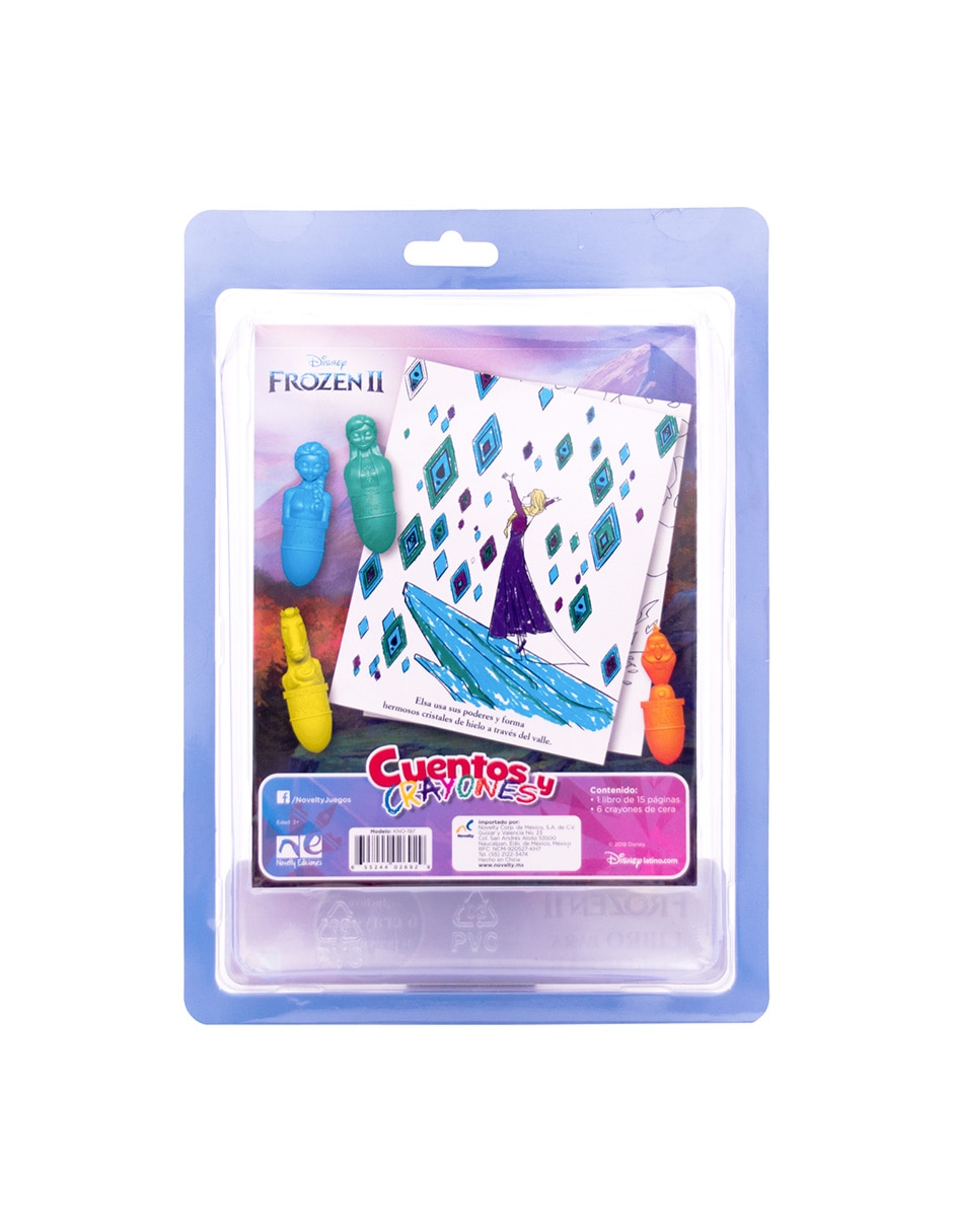 Cuentos y crayones Frozen 2