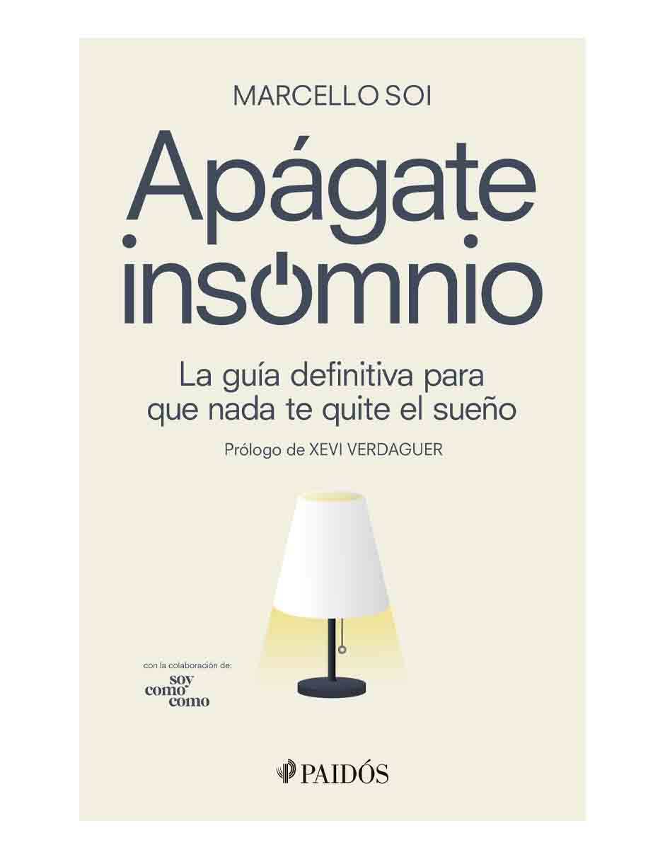 Libro Apágate, insomnio de Marcello Soi Libro Apágate, insomnio de Marcello Soi