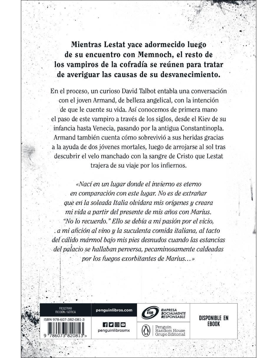 Libro Armand, el vampiro de Anne Rice 3