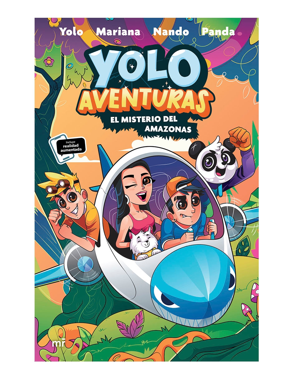 Libro Yolo aventuras 2 el misterio del amazonas de Los Aventureros: Yolo, Nando, Mariana Y Panda
