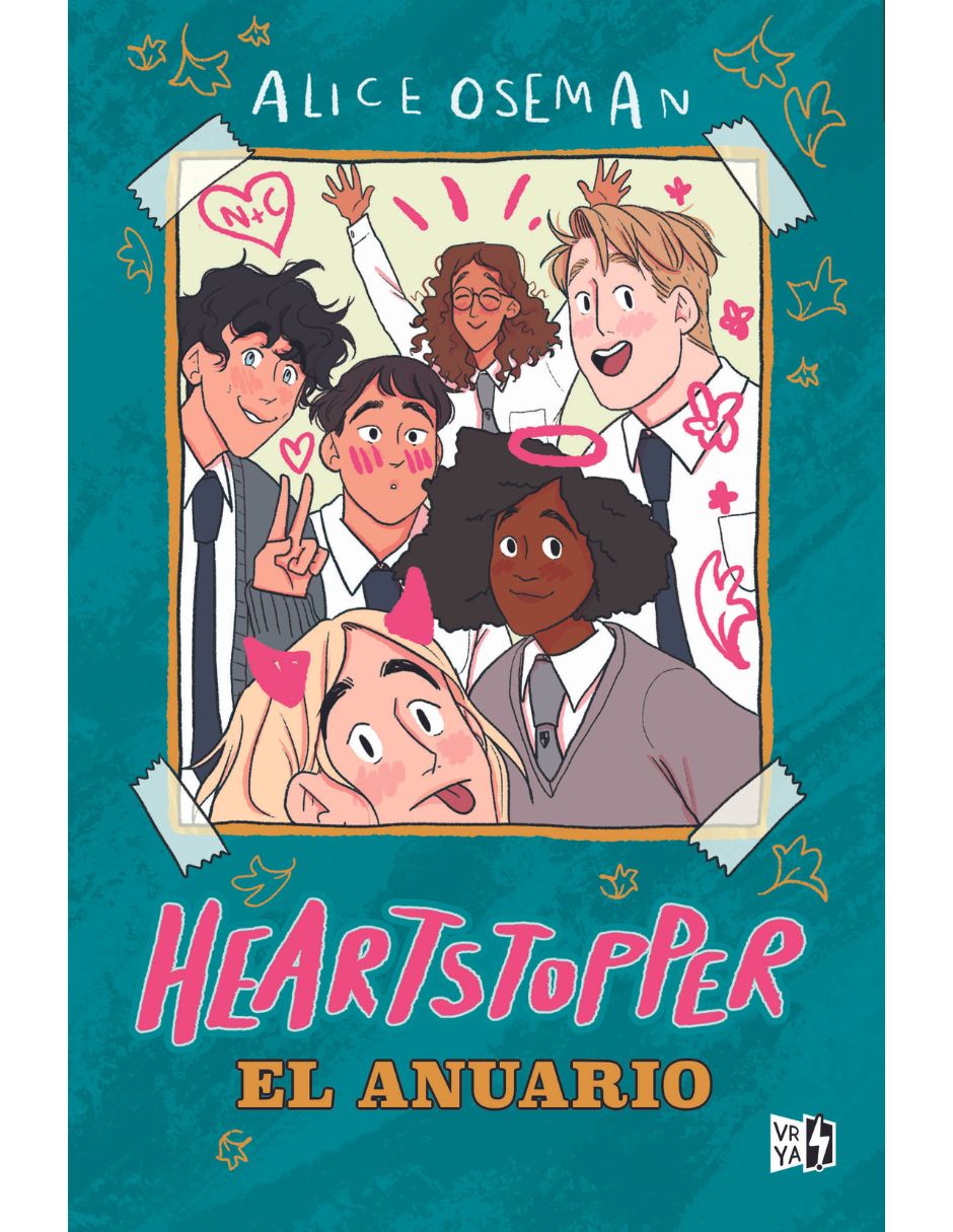 Libro Heartstopper el anuario de Alice Oseman