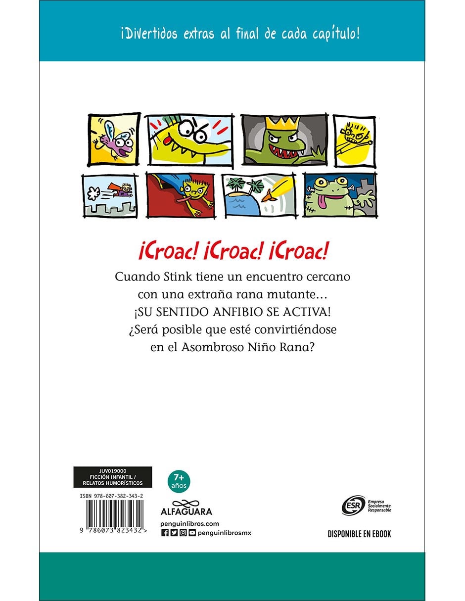 Libro Stink y la rareza de la rana rara de Megan McDonald 2