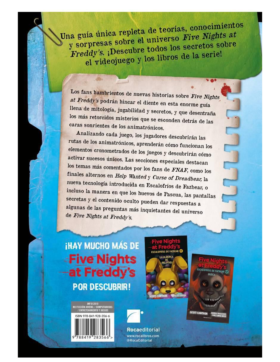 Libro La guía definitiva five nights at freddy's de Cawthon, Scott 3