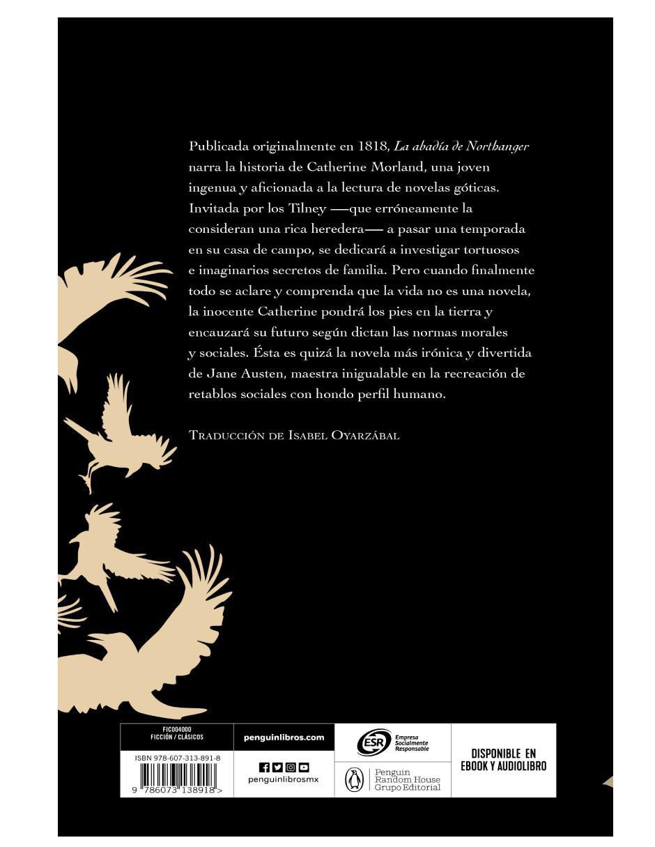 Libro La abadía de northanger de Austen, Jane 2
