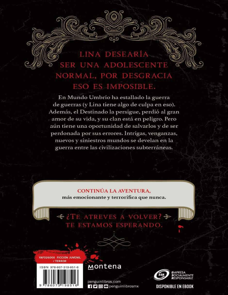 Libro Mundo umbrio 3. la venganza de Jaime Alfonso Sandoval 2