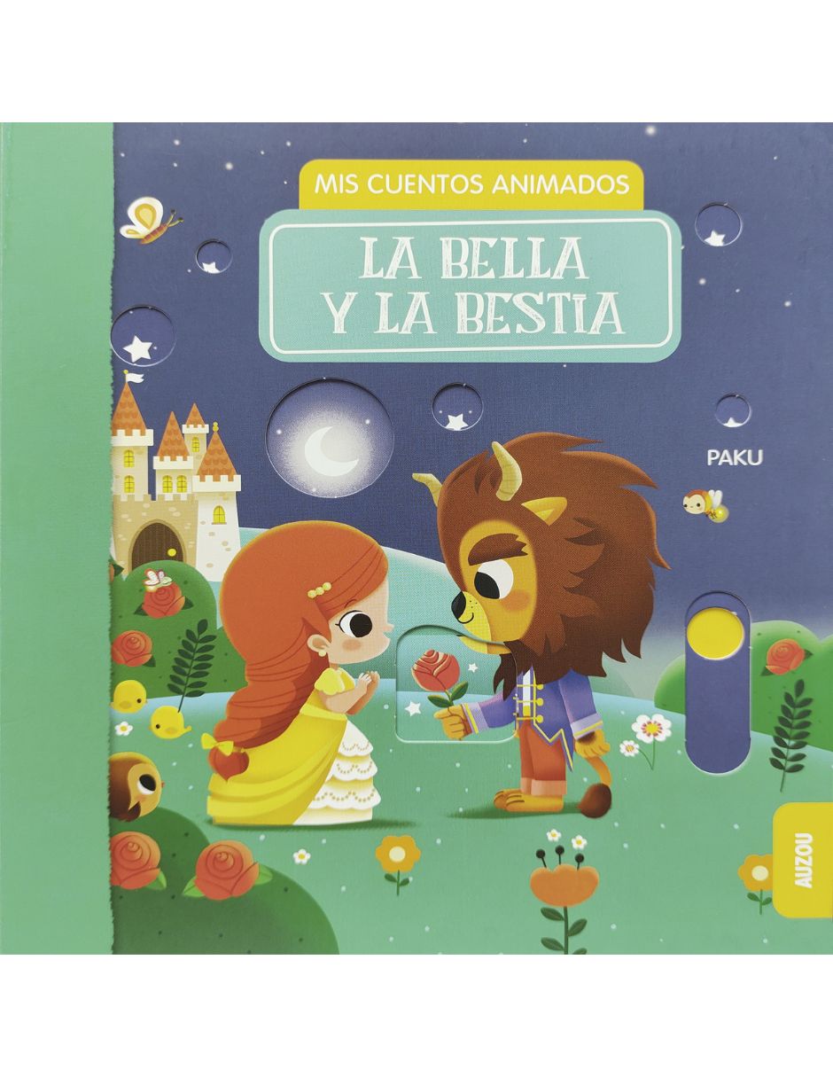 Libro La bella y la bestia de Paku Libro La bella y la bestia de Paku