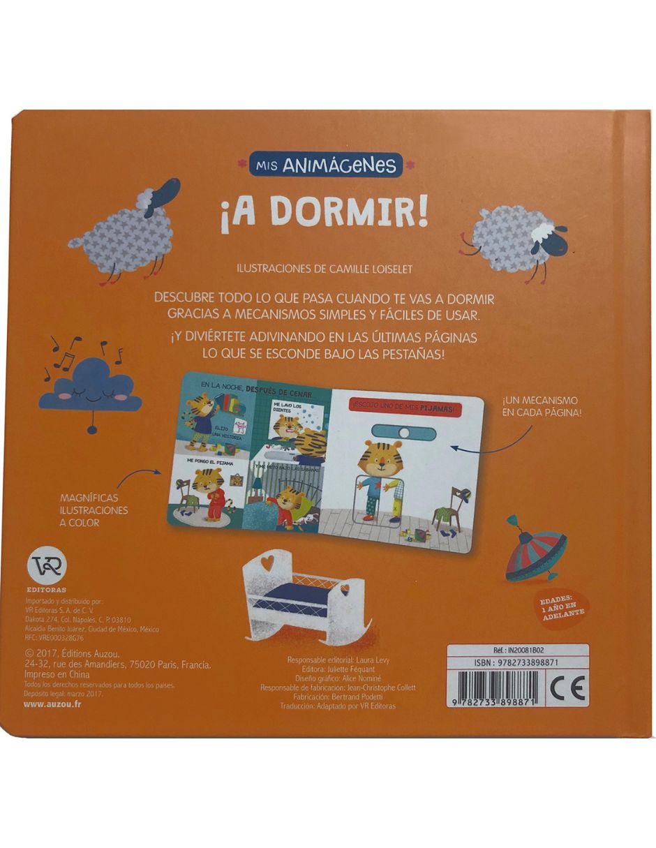 Libro Mis animágenes a dormir de Camille Loiselet 2