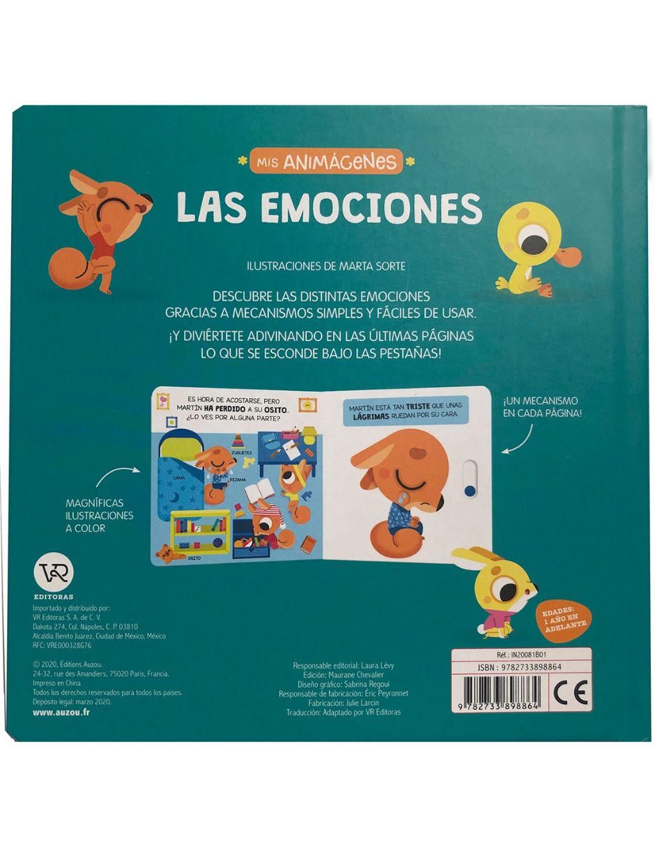 Libro Mis animágenes: las emociones de Marta Sorte 2