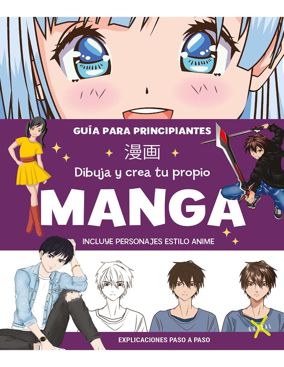 Libro Dibuja y crea tu propio manga de Editorial Guadal