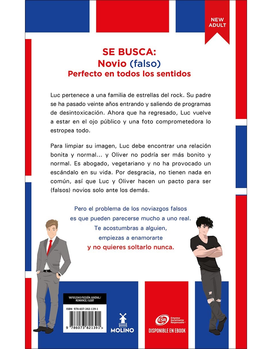 Libro Se busca novio de Alexis Hall 2
